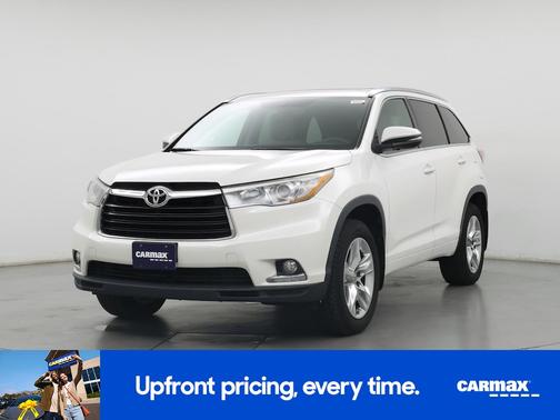 White 2015 Toyota Highlander Limited