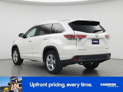 White 2015 Toyota Highlander Limited