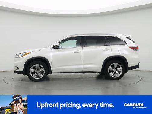 White 2015 Toyota Highlander Limited