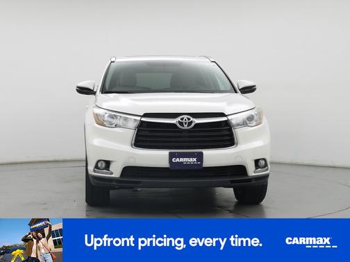 White 2015 Toyota Highlander Limited