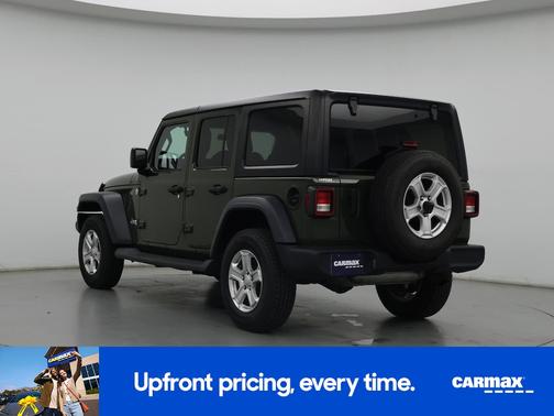 Green 2021 Jeep Wrangler Unlimited Sport