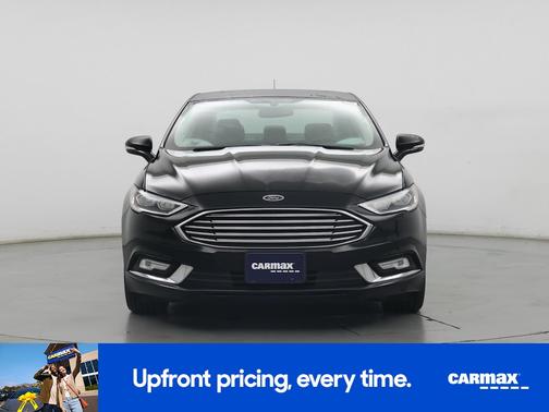 Black 2017 Ford Fusion Titanium
