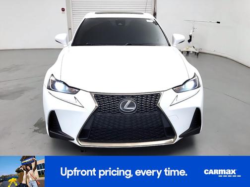 White 2017 Lexus IS 350 F-Sport
