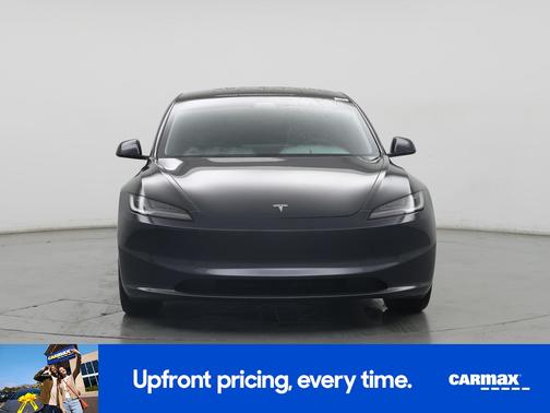 Gray 2025 Tesla Model 3 Long Range