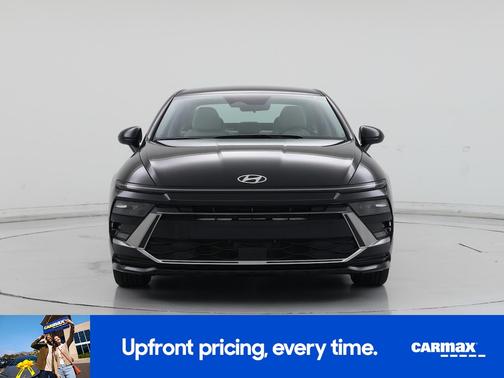 Black 2025 Hyundai SONATA SEL