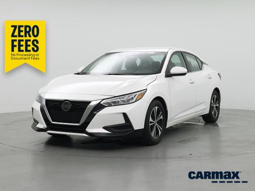 White 2023 Nissan Sentra SV