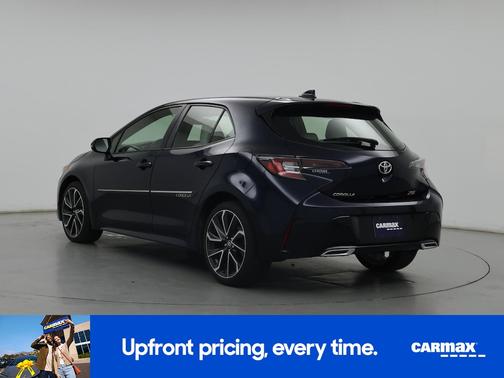 Blue 2020 Toyota Corolla Hatchback XSE