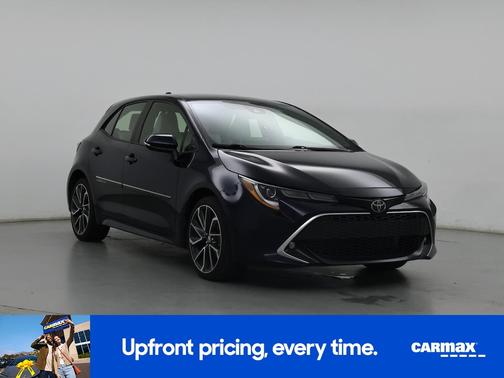Blue 2020 Toyota Corolla Hatchback XSE