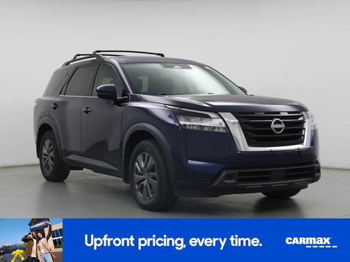 Blue 2022 Nissan Pathfinder SV