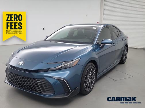 Blue 2025 Toyota Camry SE