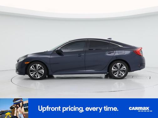 Blue 2016 Honda Civic EX-T