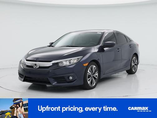 Blue 2016 Honda Civic EX-T