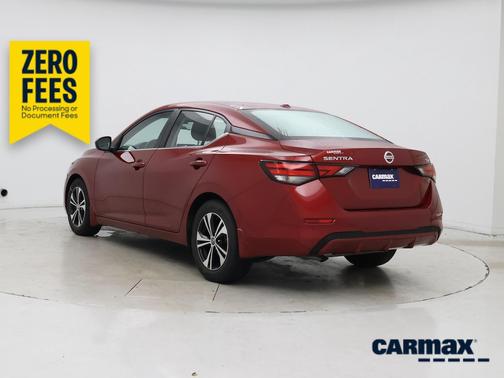Red 2023 Nissan Sentra SV