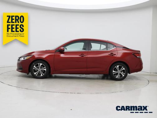 Red 2023 Nissan Sentra SV