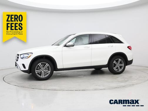 White 2021 Mercedes-Benz GLC 300