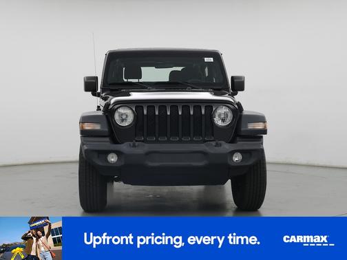 Black 2018 Jeep Wrangler Sport