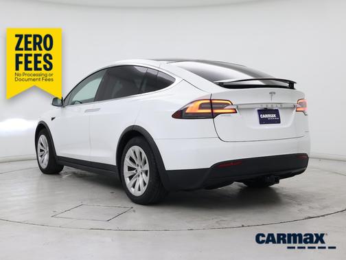White 2020 Tesla Model X Long Range Plus