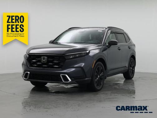 Gray 2025 Honda CR-V Hybrid Sport Touring