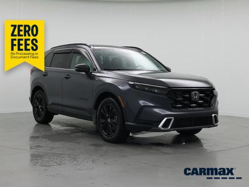 Gray 2025 Honda CR-V Hybrid Sport Touring
