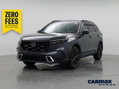 Gray 2025 Honda CR-V Hybrid Sport Touring