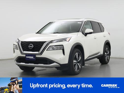 White 2023 Nissan Rogue Platinum