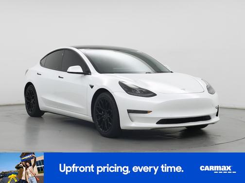 White 2021 Tesla Model 3 Standard Range Plus