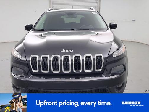 Black 2015 Jeep Cherokee Latitude