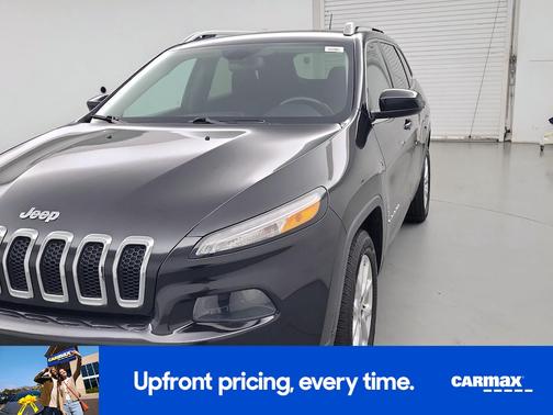 Black 2015 Jeep Cherokee Latitude
