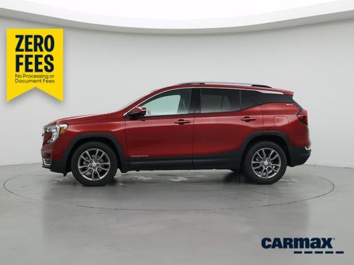 Red 2022 GMC Terrain SLT