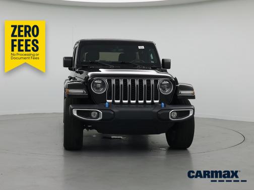 Black 2023 Jeep Wrangler 4xe Unlimited Sahara