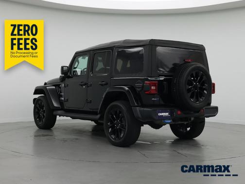 Black 2023 Jeep Wrangler 4xe Unlimited Sahara
