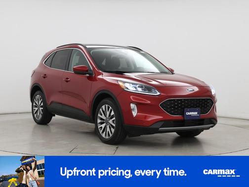 Red 2022 Ford Escape Titanium