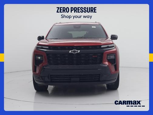 Red 2026 Chevrolet Traverse RS