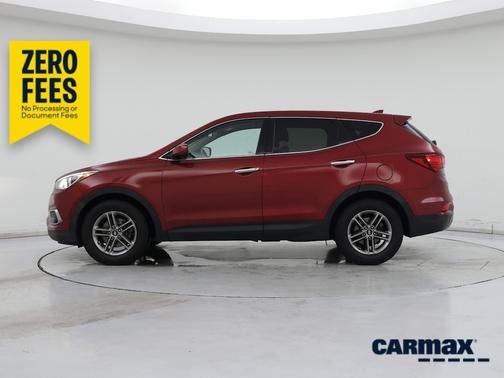 Red 2017 Hyundai Santa Fe Sport