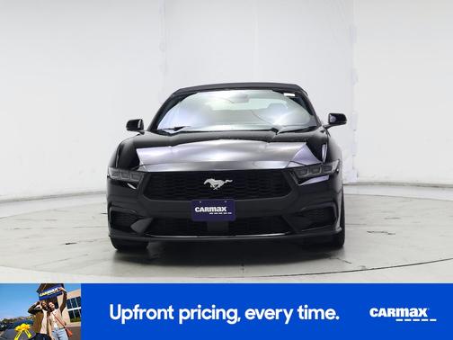 Black 2025 Ford Mustang Ecoboost Premium