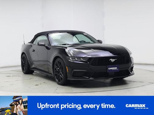 Black 2025 Ford Mustang Ecoboost Premium