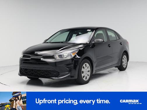 Black 2021 Kia Rio S