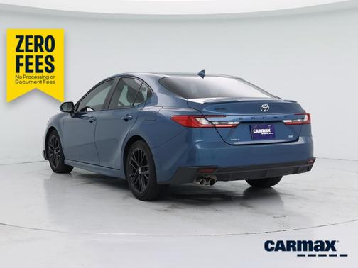 Blue 2025 Toyota Camry SE