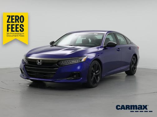 Blue 2022 Honda Accord Sport SE