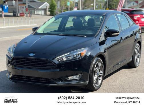 Shadow Black 2018 Ford Focus SE