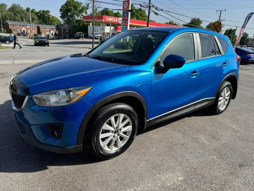 Blue 2013 Mazda CX-5 Touring