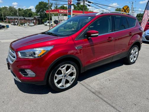 Burgundy 2018 Ford Escape Titanium