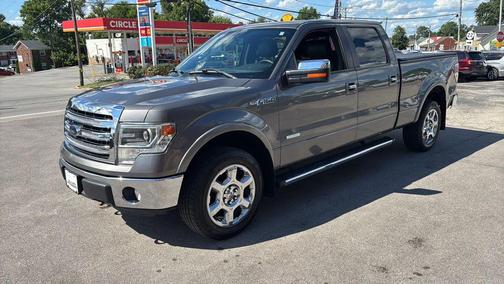 Gray 2013 Ford F-150 Lariat