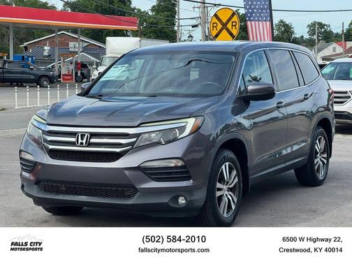 Modern Steel Metallic 2016 Honda Pilot EX-L