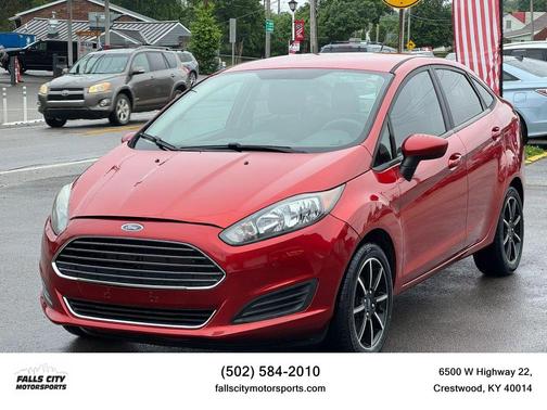 Hot Pepper Red Metallic Tinted Clearcoat 2019 Ford Fiesta SE