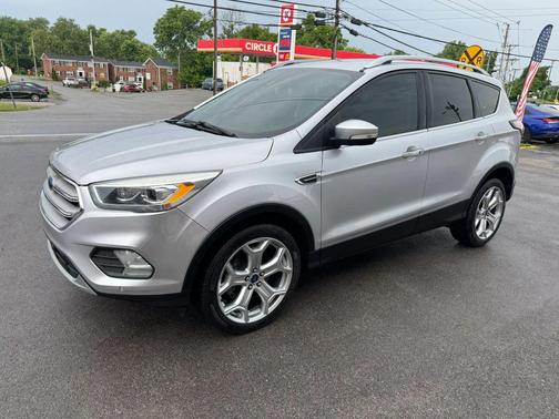 Ruby Red Metallic Tinted Clearcoat 2017 Ford Escape Titanium