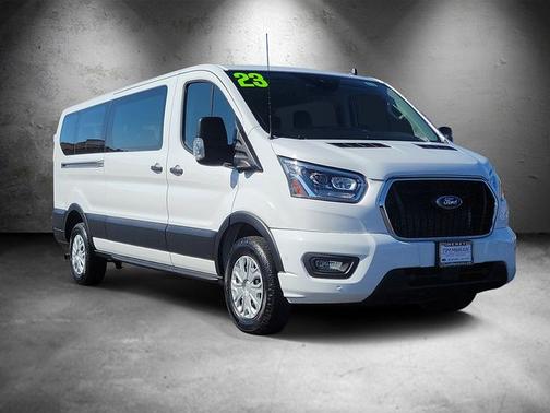 OXFORD WHITE 2023 Ford Transit-350 XLT