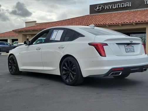 Crystal White Tri-Coat 2020 Cadillac CT5 PREMIUM LUXURY