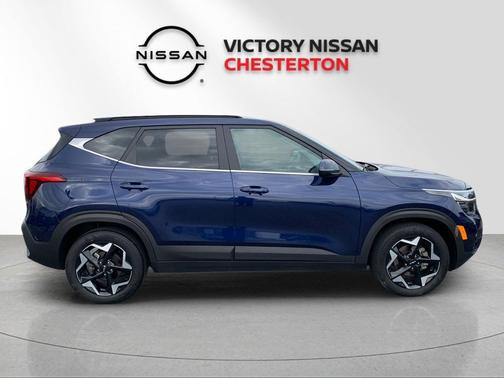 Dark Ocean Blue 2024 Kia Seltos EX