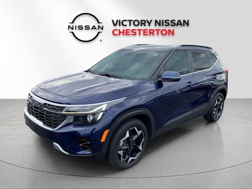 Dark Ocean Blue 2024 Kia Seltos EX